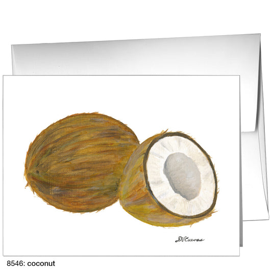 Coconut, Greeting Card (8546)