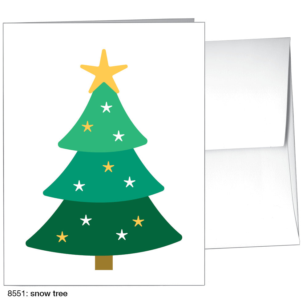 Snow Tree, Greeting Card (8551)