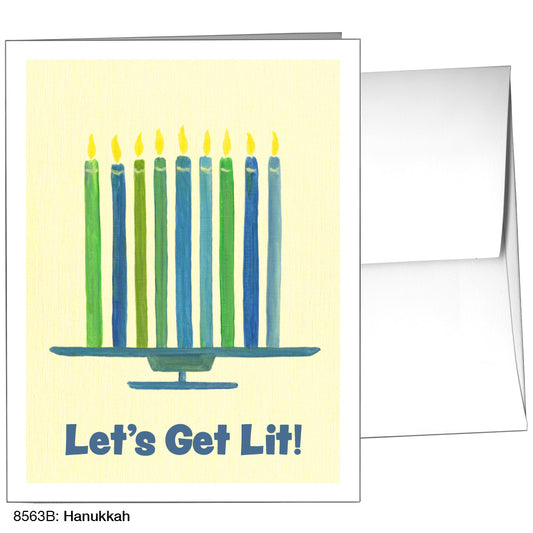 Hanukkah, Greeting Card (8563B)