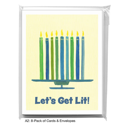 Hanukkah, Greeting Card (8563B)