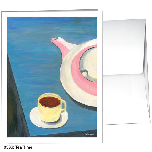 Tea Time, Greeting Card (8566)