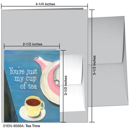 Tea Time, Greeting Card (8566A)