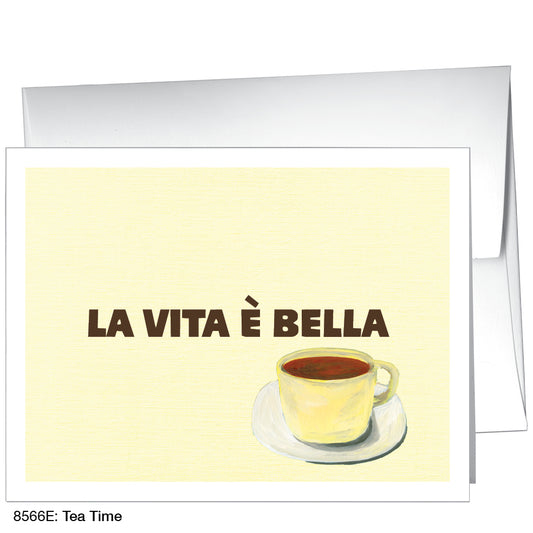 Tea Time, Greeting Card (8566E)