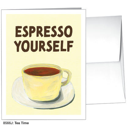 Tea Time, Greeting Card (8566J)