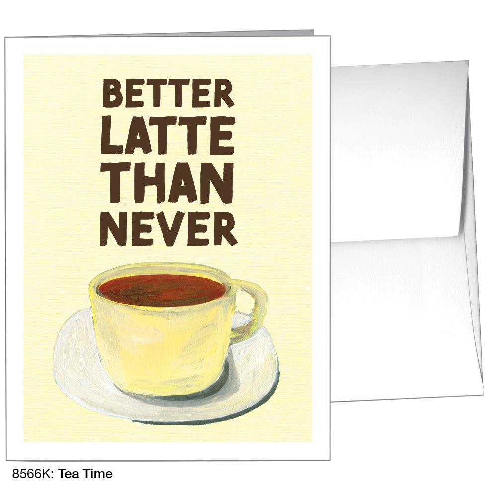 Tea Time, Greeting Card (8566K)