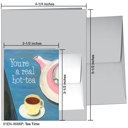 Tea Time, Greeting Card (8566P)