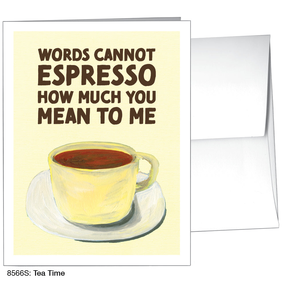 Tea Time, Greeting Card (8566S)