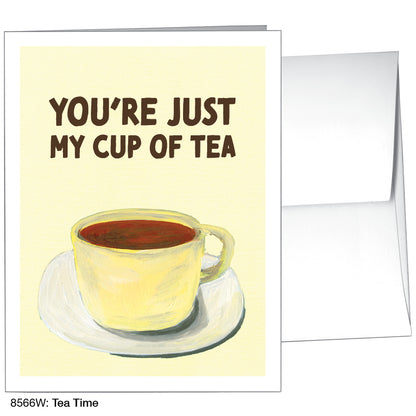 Tea Time, Greeting Card (8566W)
