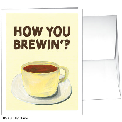 Tea Time, Greeting Card (8566X)