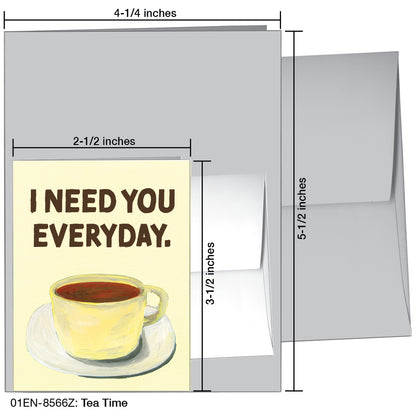 Tea Time, Greeting Card (8566Z)