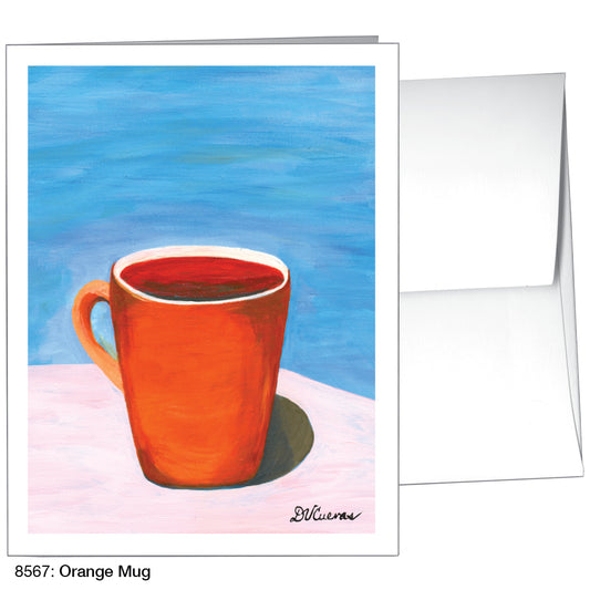 Orange Mug, Greeting Card (8567)