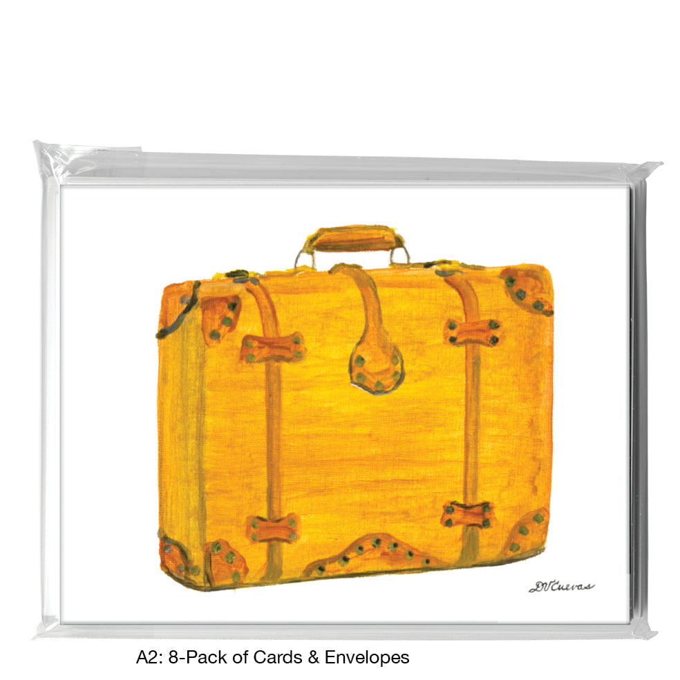 Suitcase, Greeting Card (8574)