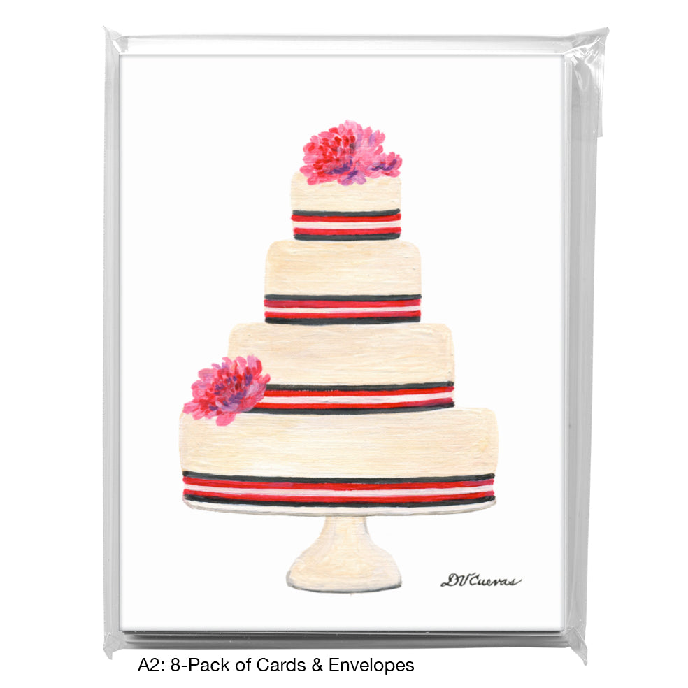 Four Tiers, Greeting Card (8576)