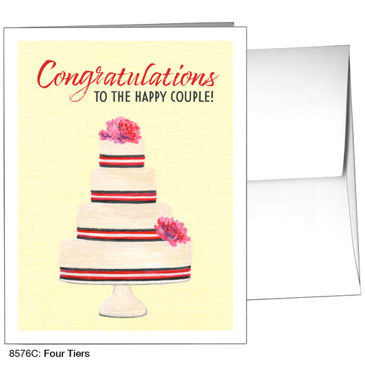 Four Tiers, Greeting Card (8576C)
