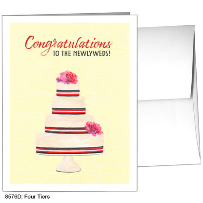 Four Tiers, Greeting Card (8576D)