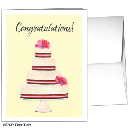 Four Tiers, Greeting Card (8576E)