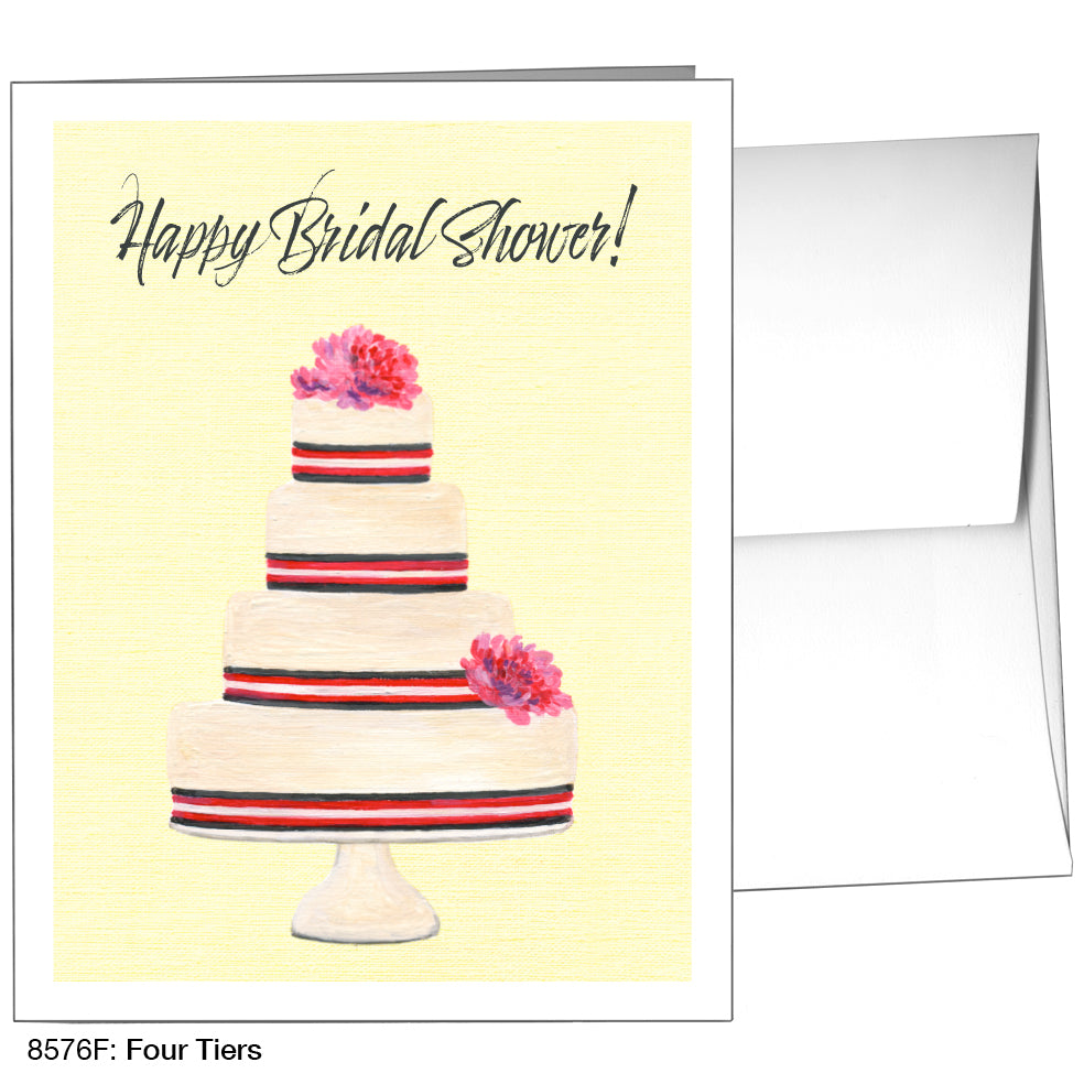 Four Tiers, Greeting Card (8576F)