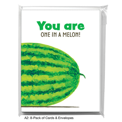 Ripe Watermelon, Greeting Card (8578B)