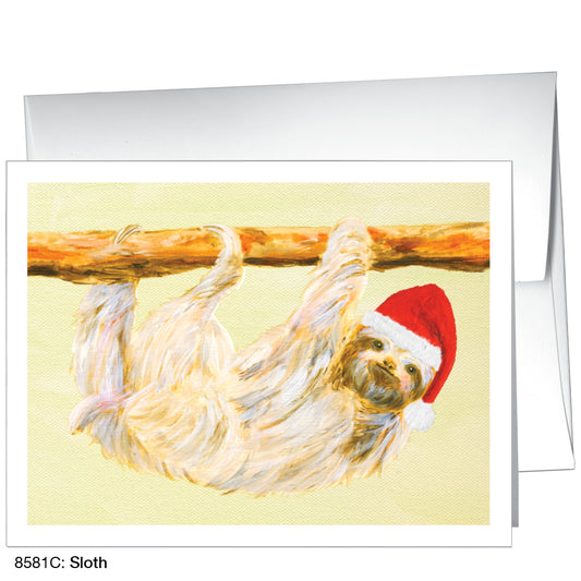 Sloth, Greeting Card (8581C)