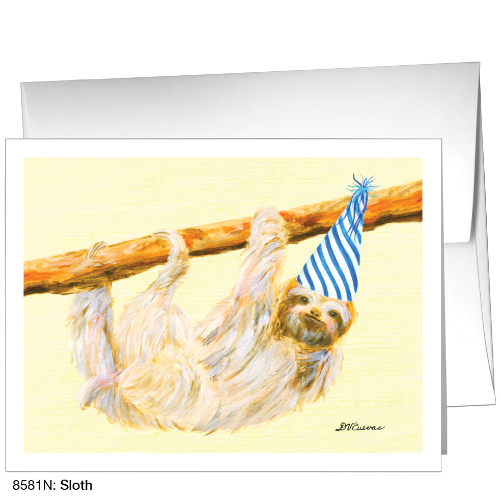 Sloth, Greeting Card (8581N)