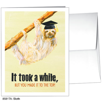 Sloth, Greeting Card (8581TA)