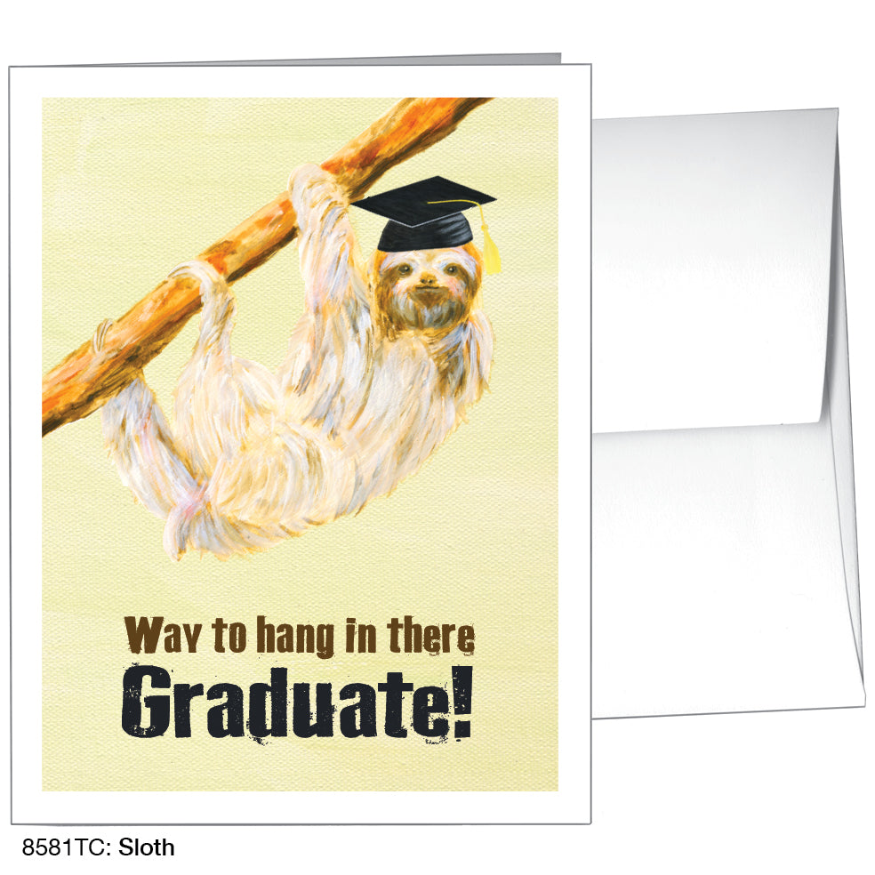 Sloth, Greeting Card (8581TC)