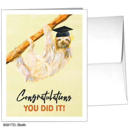 Sloth, Greeting Card (8581TD)
