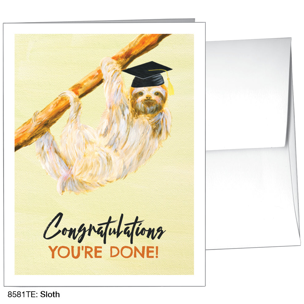 Sloth, Greeting Card (8581TE)