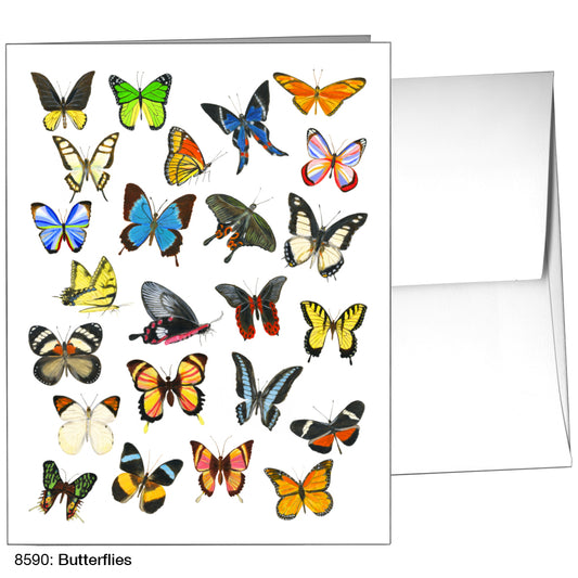 Butterflies, Greeting Card (8590)
