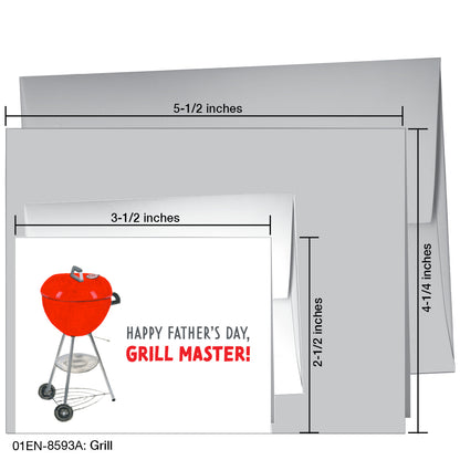 Grill, Greeting Card (8593A)