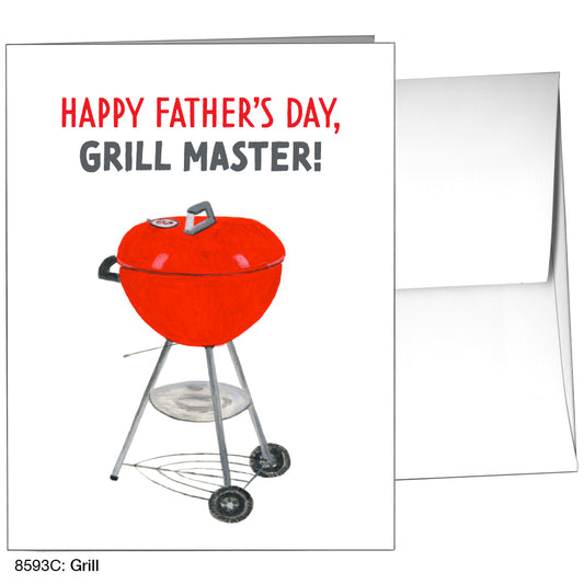 Grill, Greeting Card (8593C)