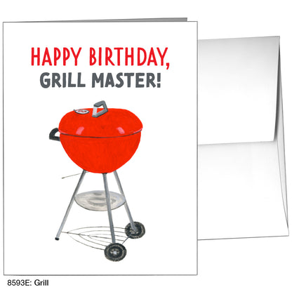 Grill, Greeting Card (8593E)