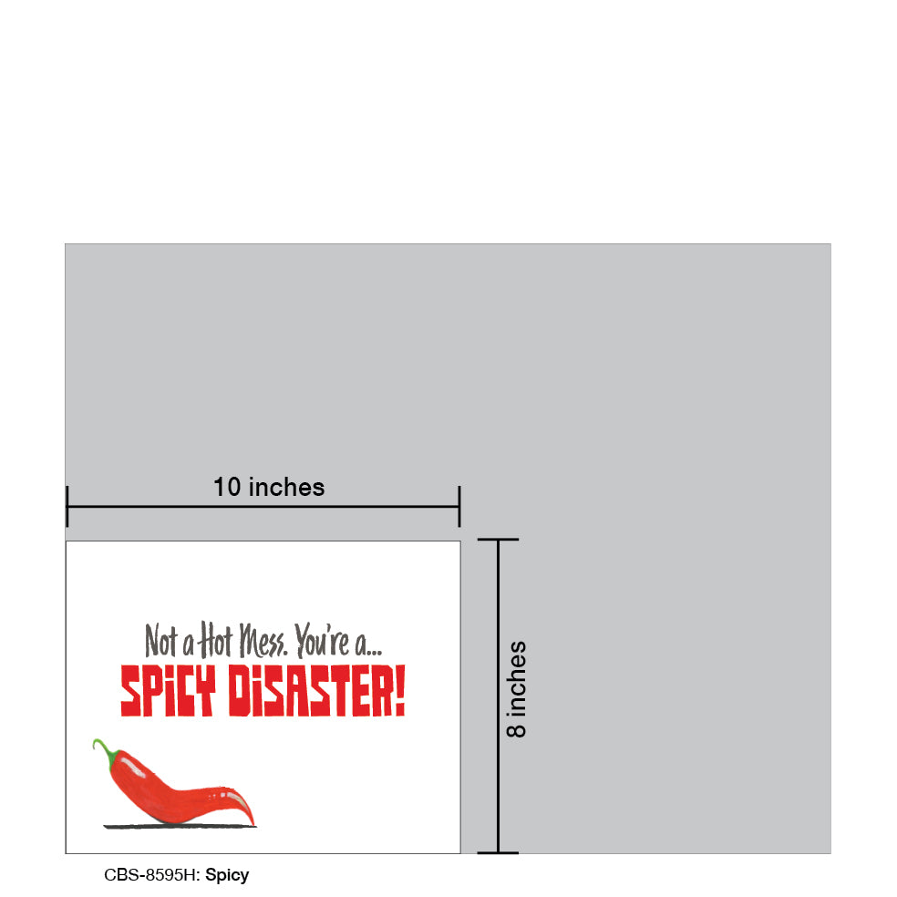 Spicy Pepper, Card Board (8595H)