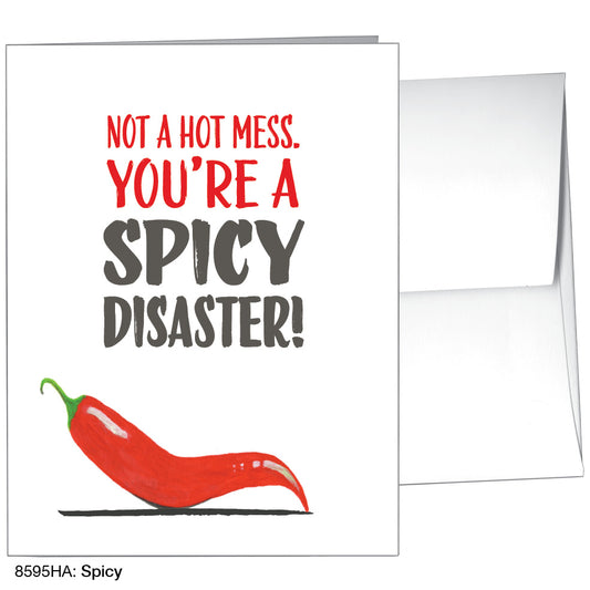 Spicy Pepper, Greeting Card (8595HA)