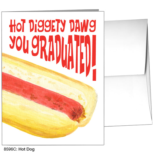 Hot Dog, Greeting Card (8596C)