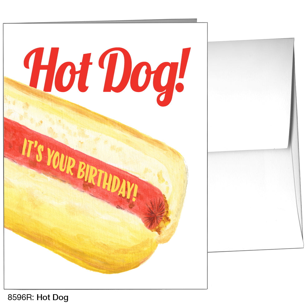 Hot Dog, Greeting Card (8596R)