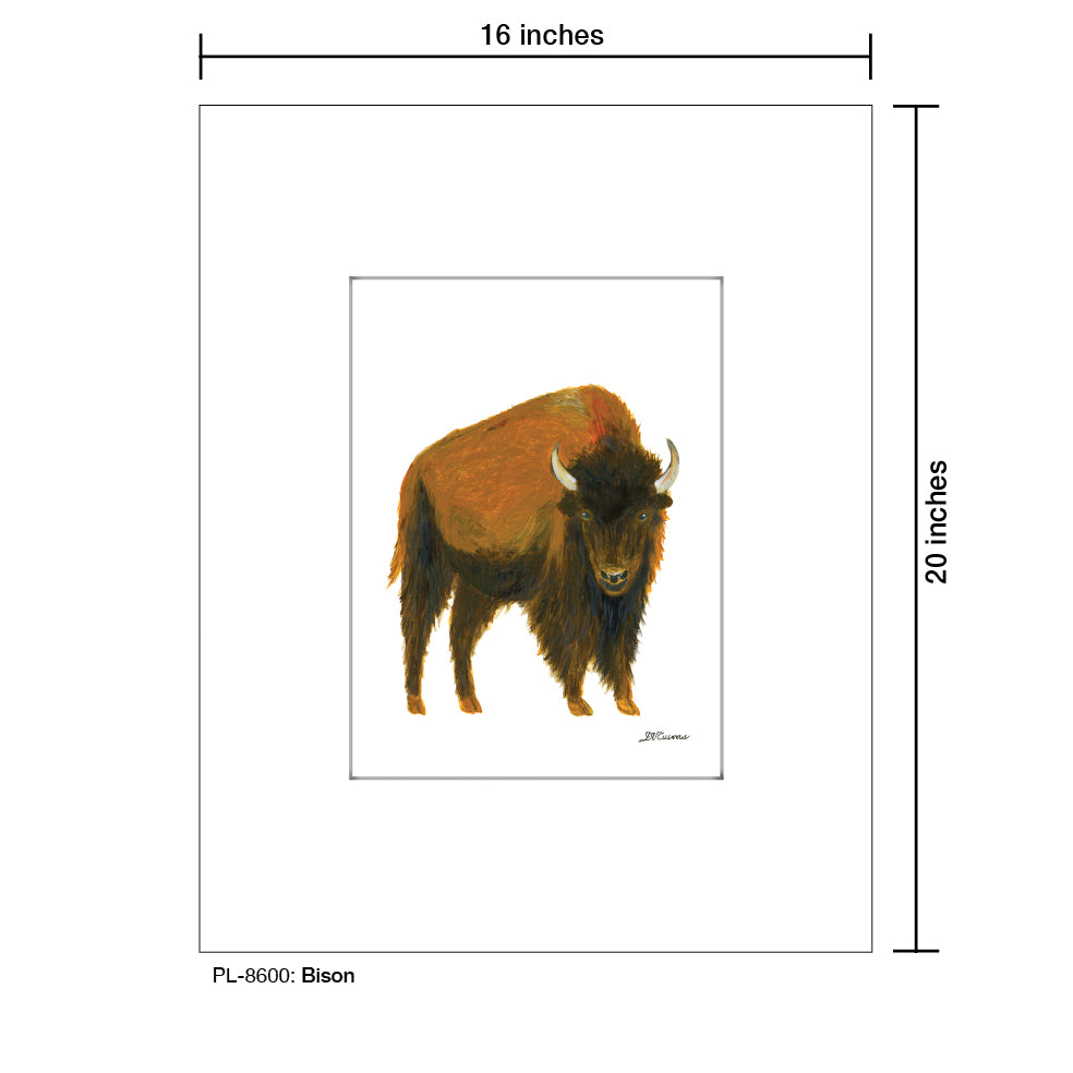 Bison, Print (#8600)