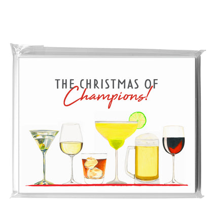 Cocktails, Greeting Card (8605C)