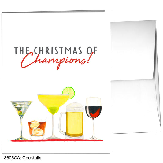 Cocktails, Greeting Card (8605CA)