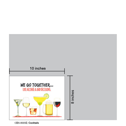 Cocktails, Card Board (8605E)