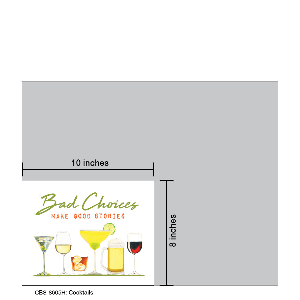 Cocktails, Card Board (8605H)