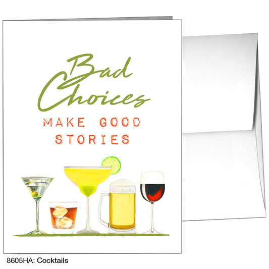Cocktails, Greeting Card (8605HA)