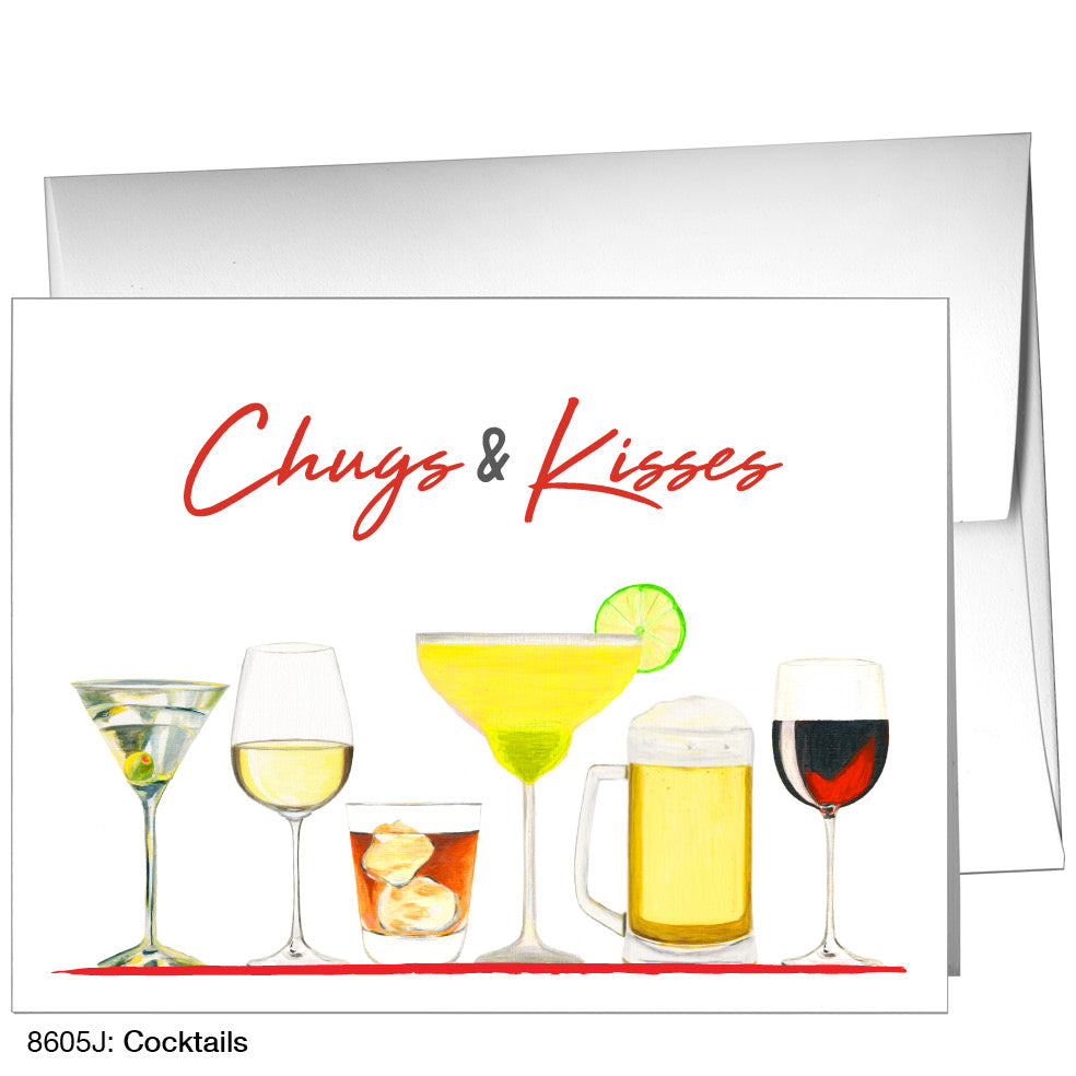 Cocktails, Greeting Card (8605J)