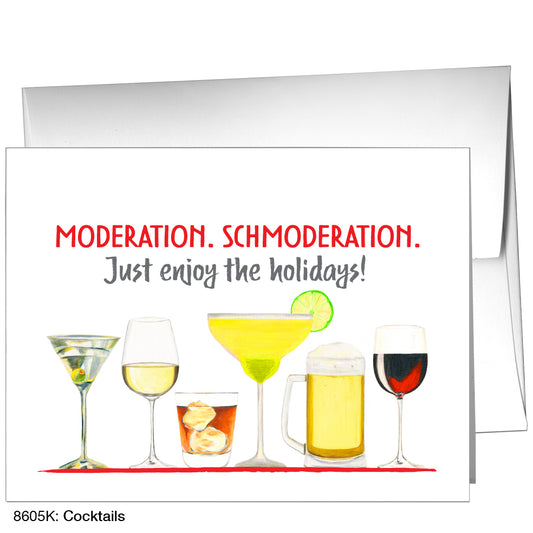 Cocktails, Greeting Card (8605K)