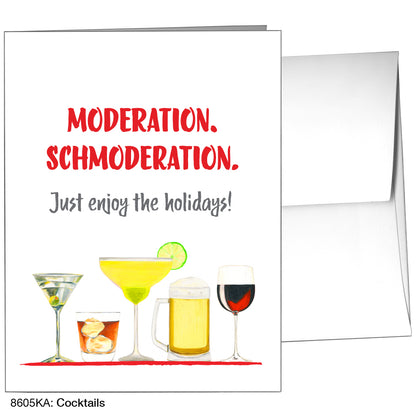 Cocktails, Greeting Card (8605KA)