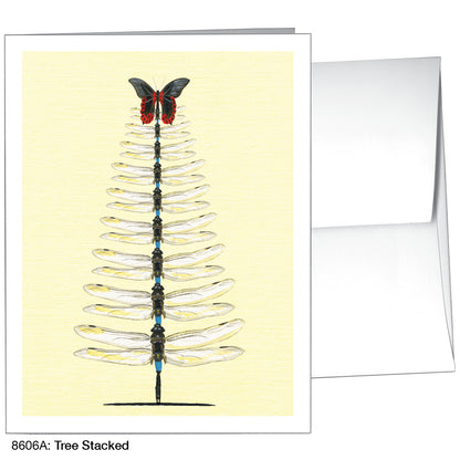 Tree Stacked, Greeting Card (8606A)