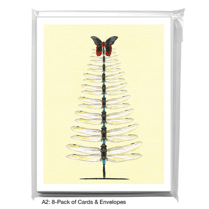 Tree Stacked, Greeting Card (8606A)