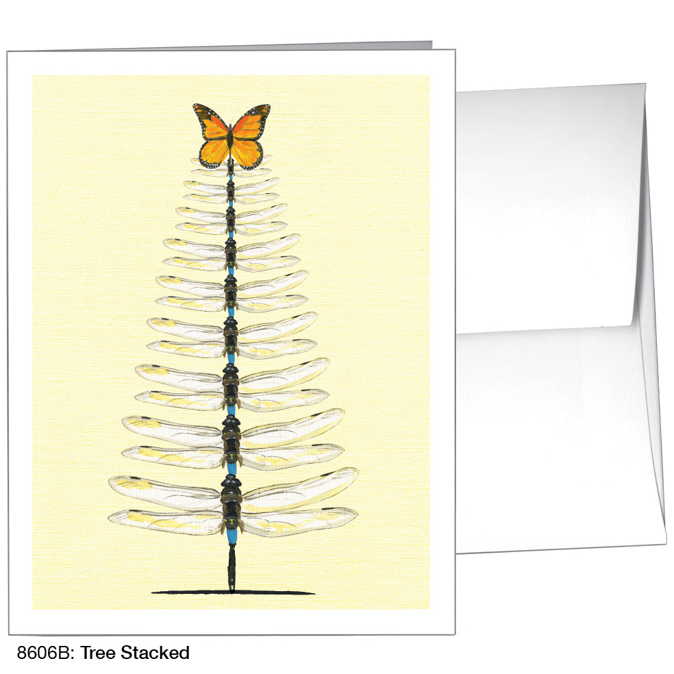 Tree Stacked, Greeting Card (8606B)