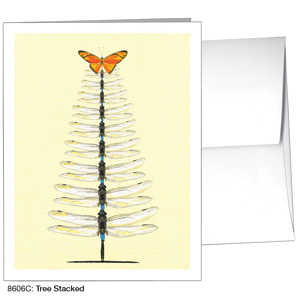 Tree Stacked, Greeting Card (8606C)