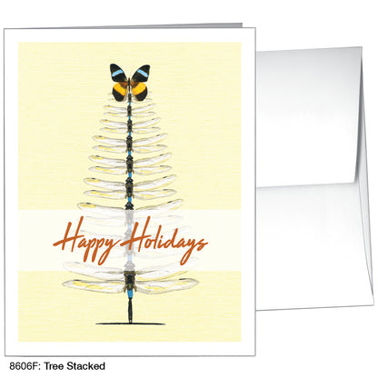 Tree Stacked, Greeting Card (8606F)